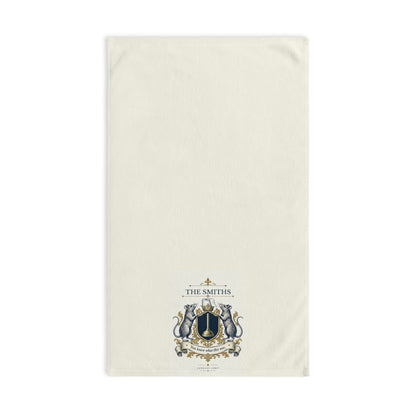Personalized Heraldic Rats Hand Towel