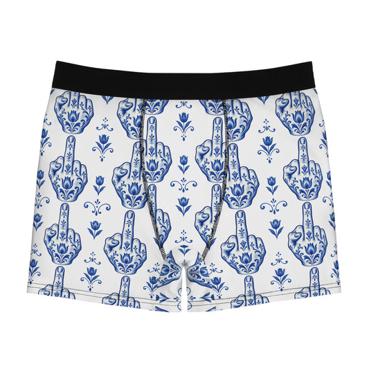 Fine China, Bad Manners — Porcelain-Pattern Boxer Briefs