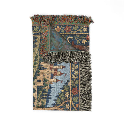 Royal Disrespect — Woven Cotton Blanket
