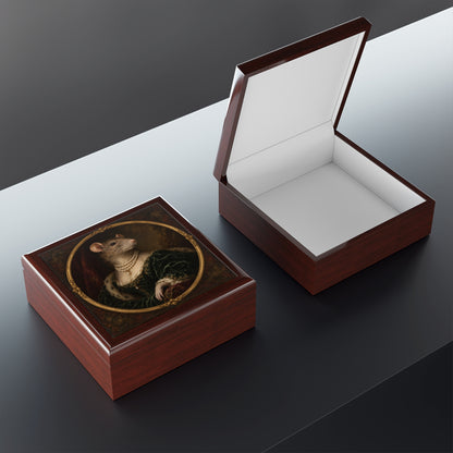 The Inheritance — Rat Portrait Jewelry Box