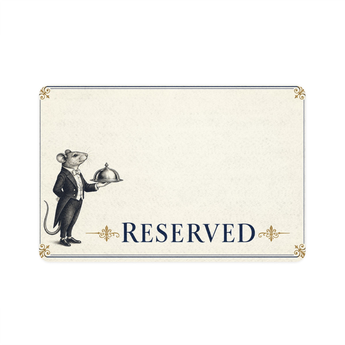 Reserved — Rat Butler Pet Feeding Mat
