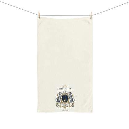 Personalized Heraldic Rats Hand Towel