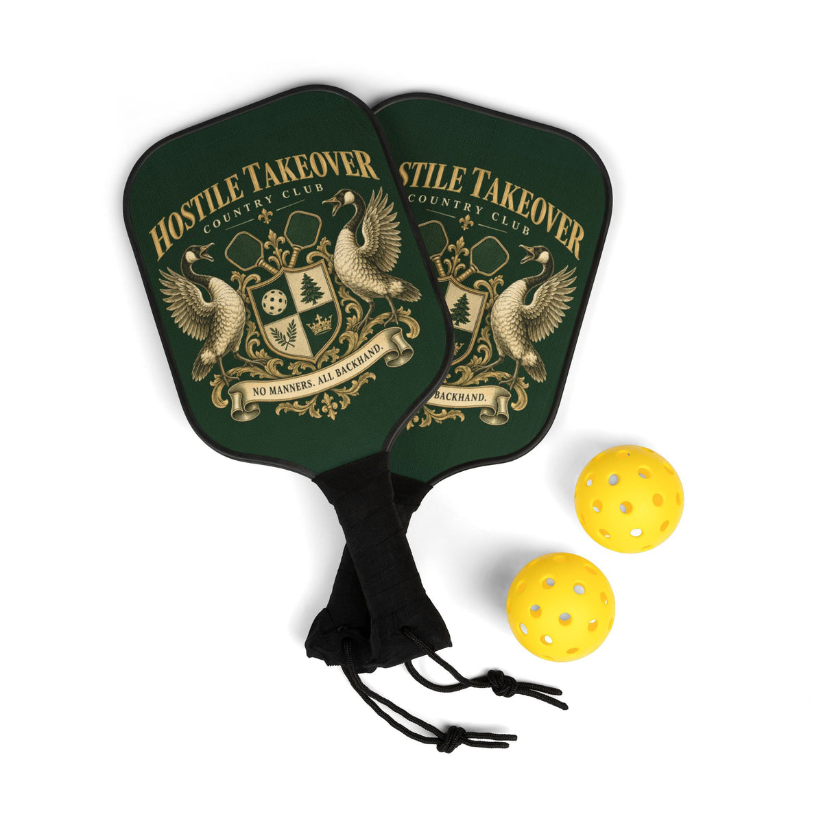 Hostile Takeover Country Club — Pickleball Kit