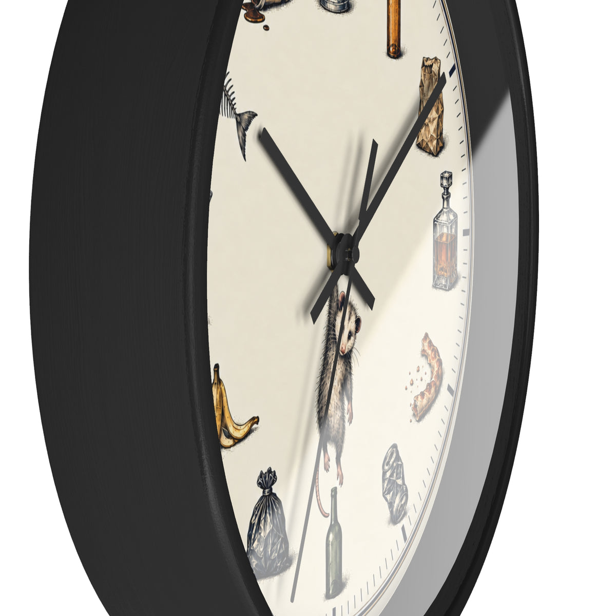 Hanging In There — Possum Wall Clock