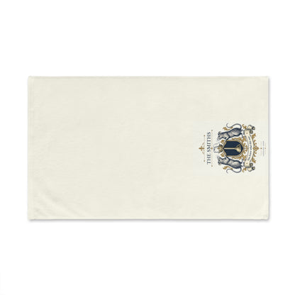 Personalized Heraldic Rats Hand Towel