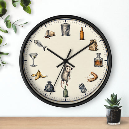 Hanging In There — Possum Wall Clock