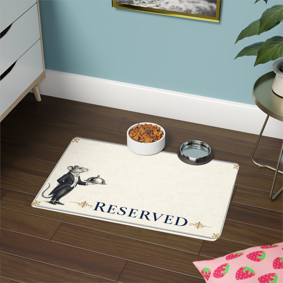 Reserved — Rat Butler Pet Feeding Mat
