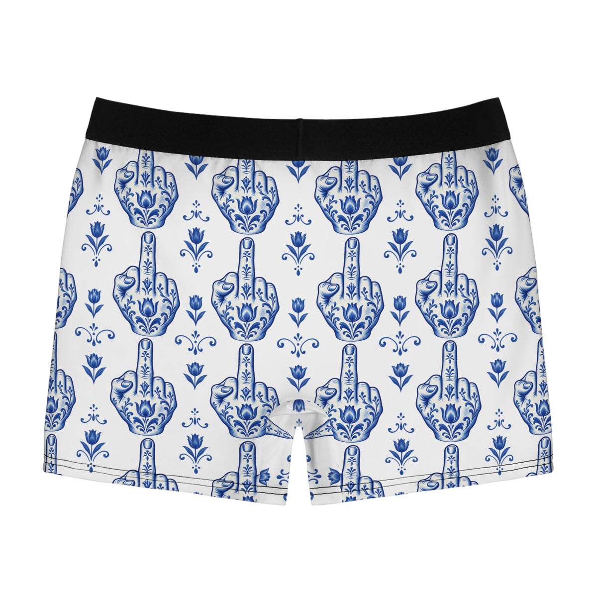Fine China, Bad Manners — Porcelain-Pattern Boxer Briefs