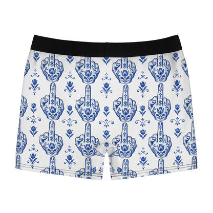 Fine China, Bad Manners — Porcelain-Pattern Boxer Briefs