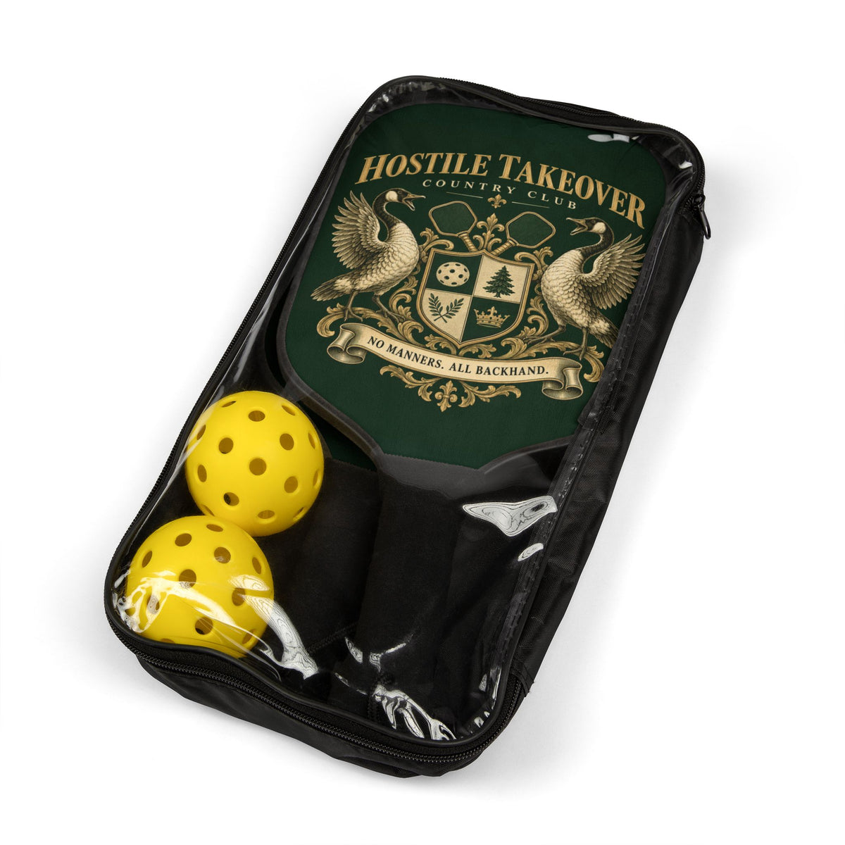 Hostile Takeover Country Club — Pickleball Kit